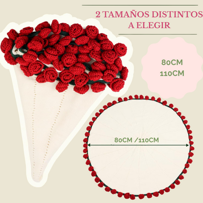 Manta Floral – Everlasting Roses Bouquet