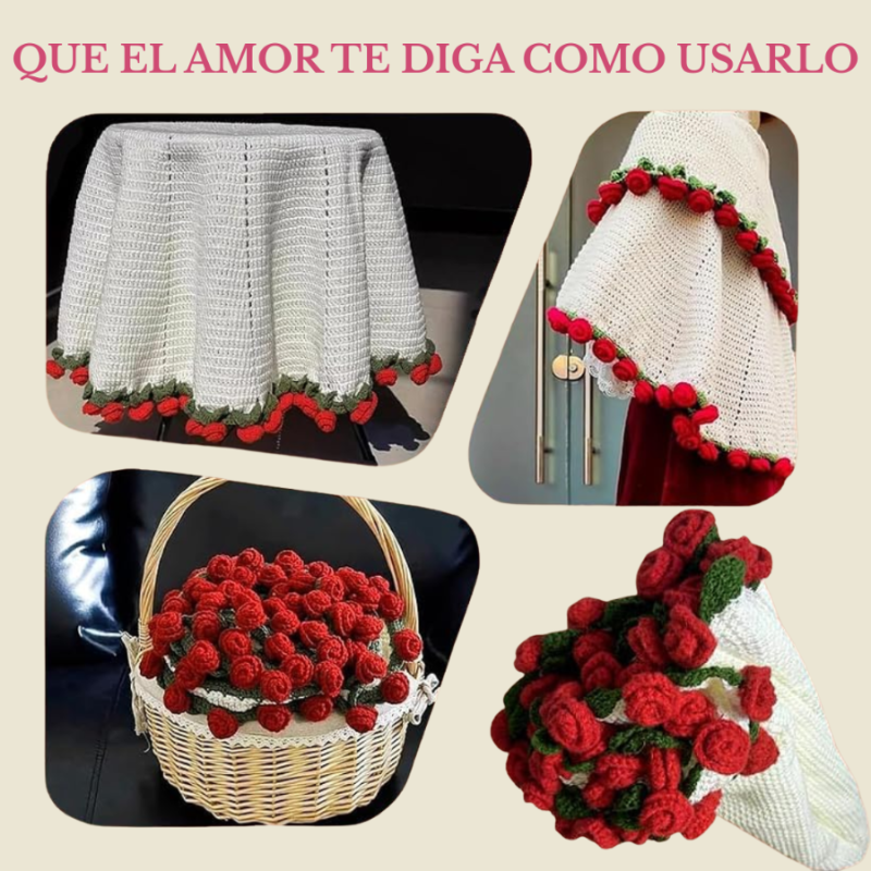 Manta Floral – Everlasting Roses Bouquet