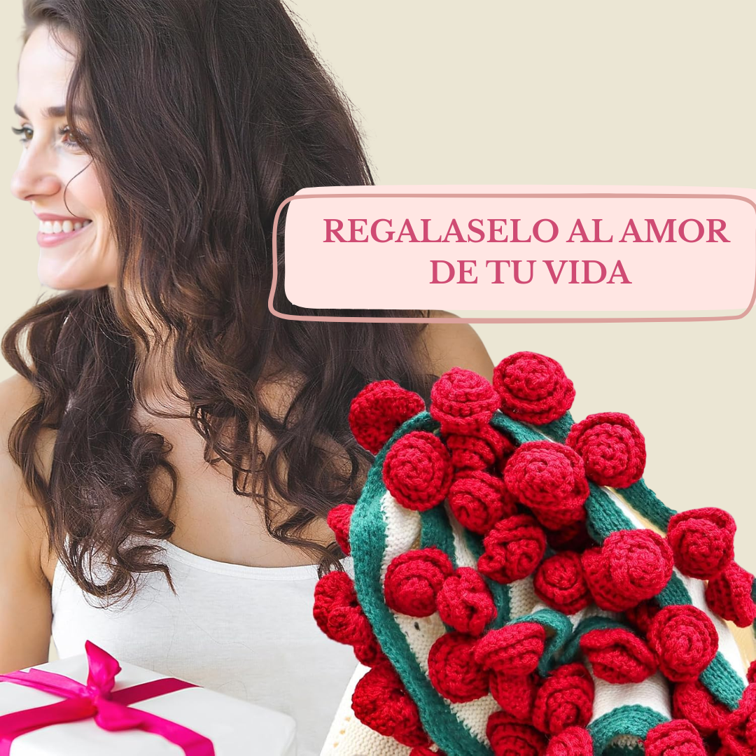 Manta Floral – Everlasting Roses Bouquet